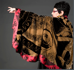 Fiber at Large Silk Shawl